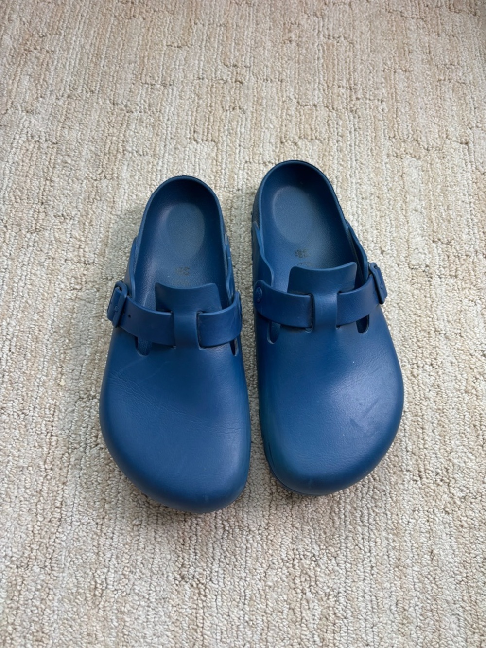 Birkenstock Blue Slip-On Clog with Adjustable Strap